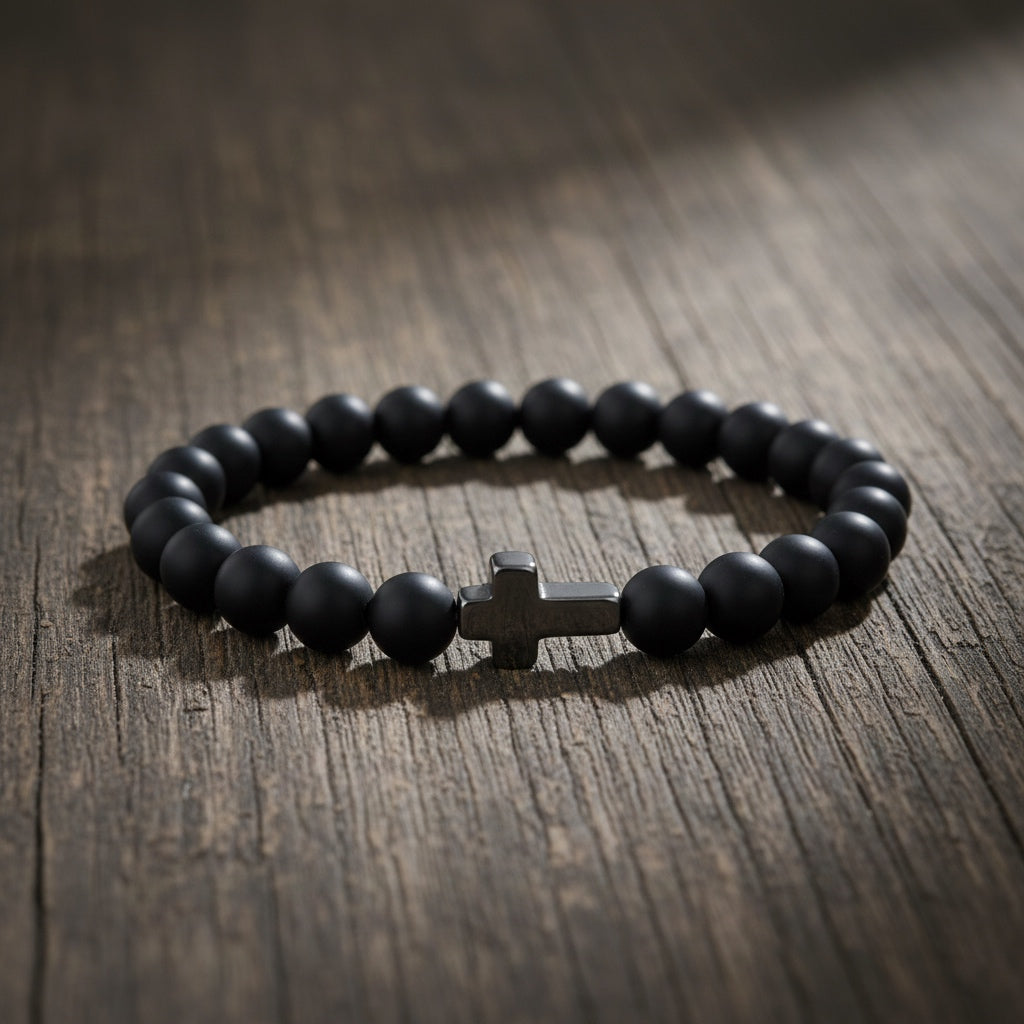 Pulsera Mate con Cruz