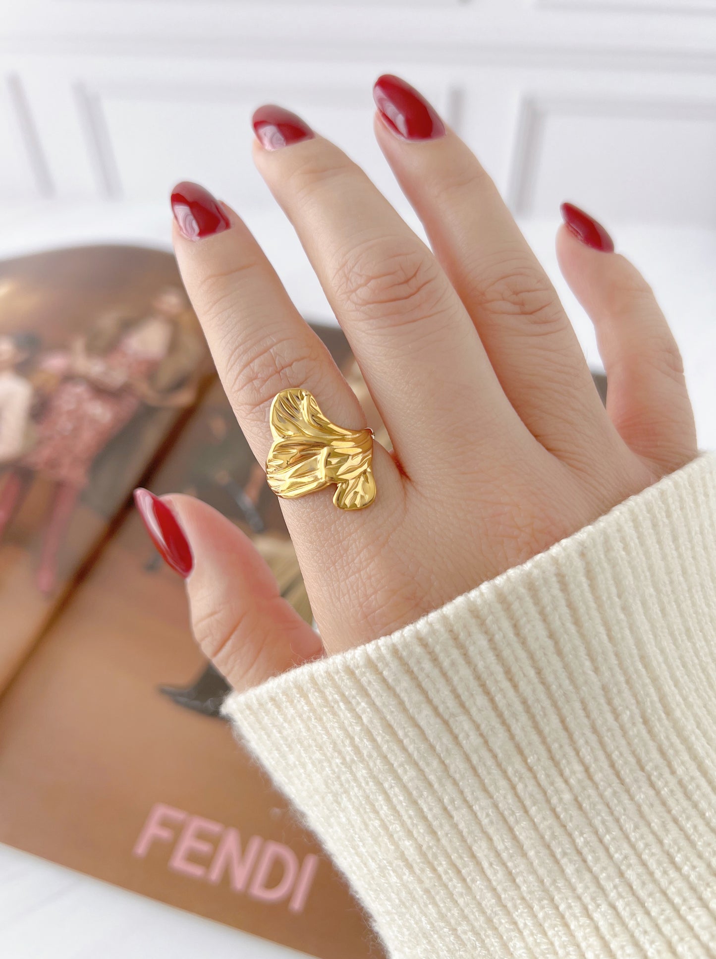 Anillo Pétalo