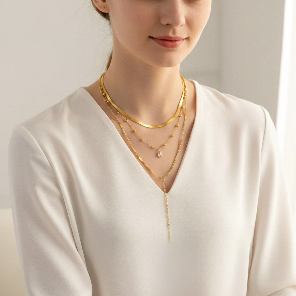 Collar Triple Corbatín
