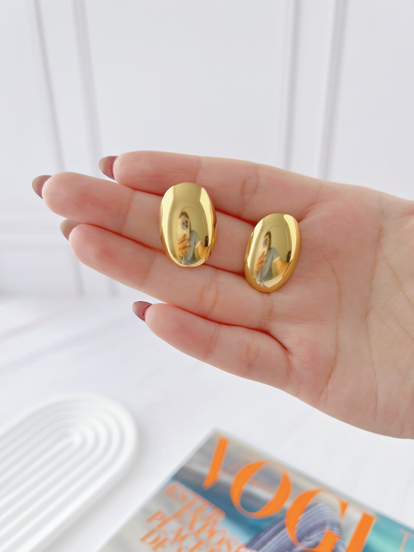 Aretes Óvalo Clásicos