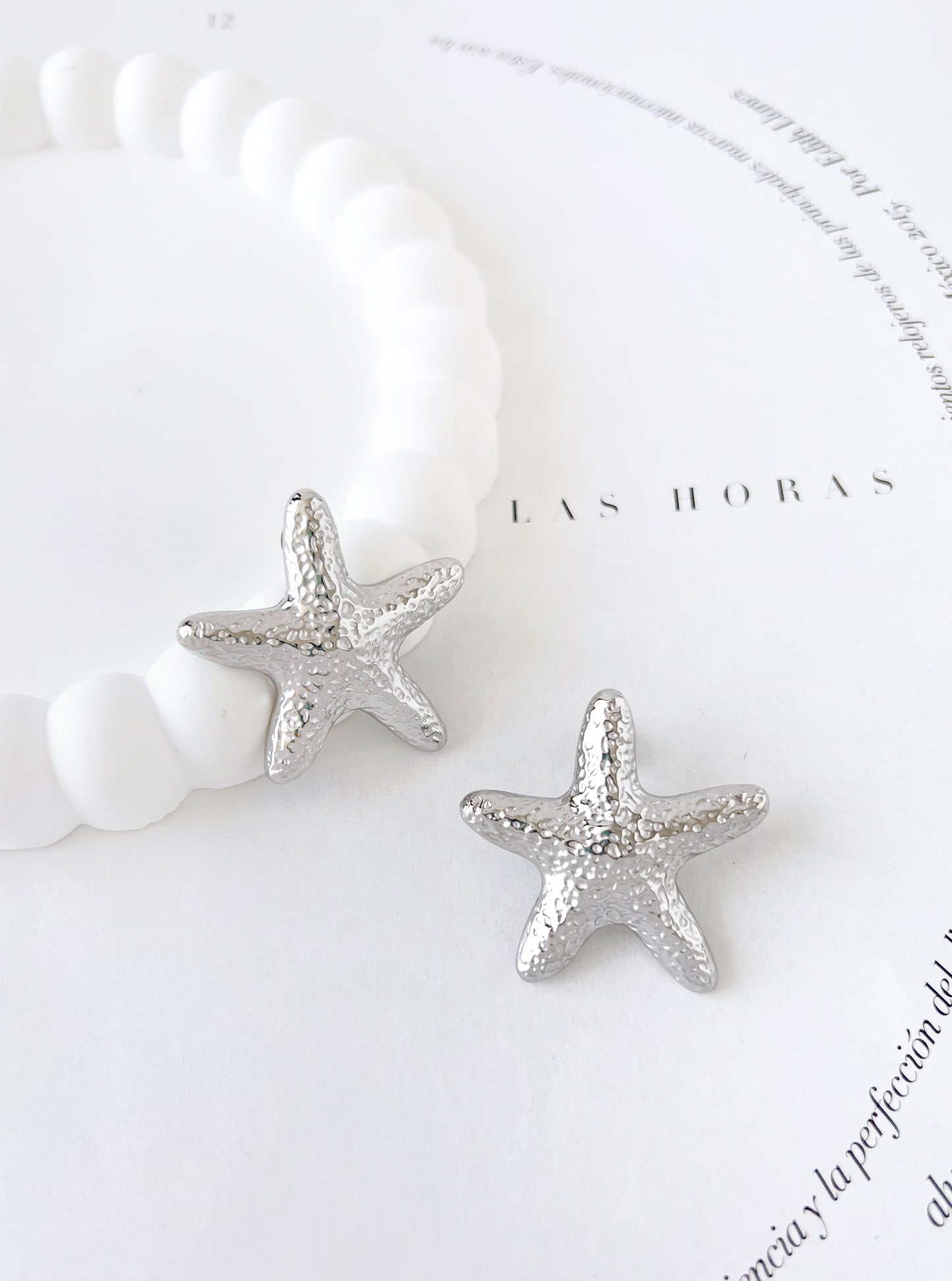 Aretes Estrella Granulada