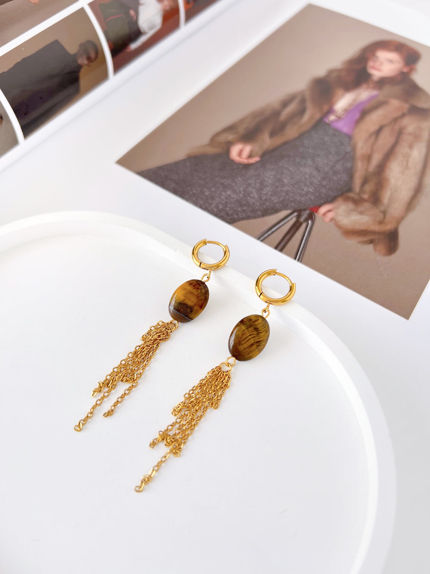 Aretes Colgantes Estilo Bohemio