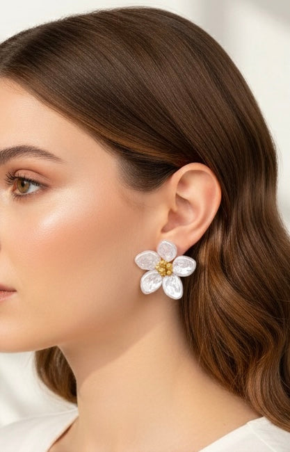 Aretes Flor