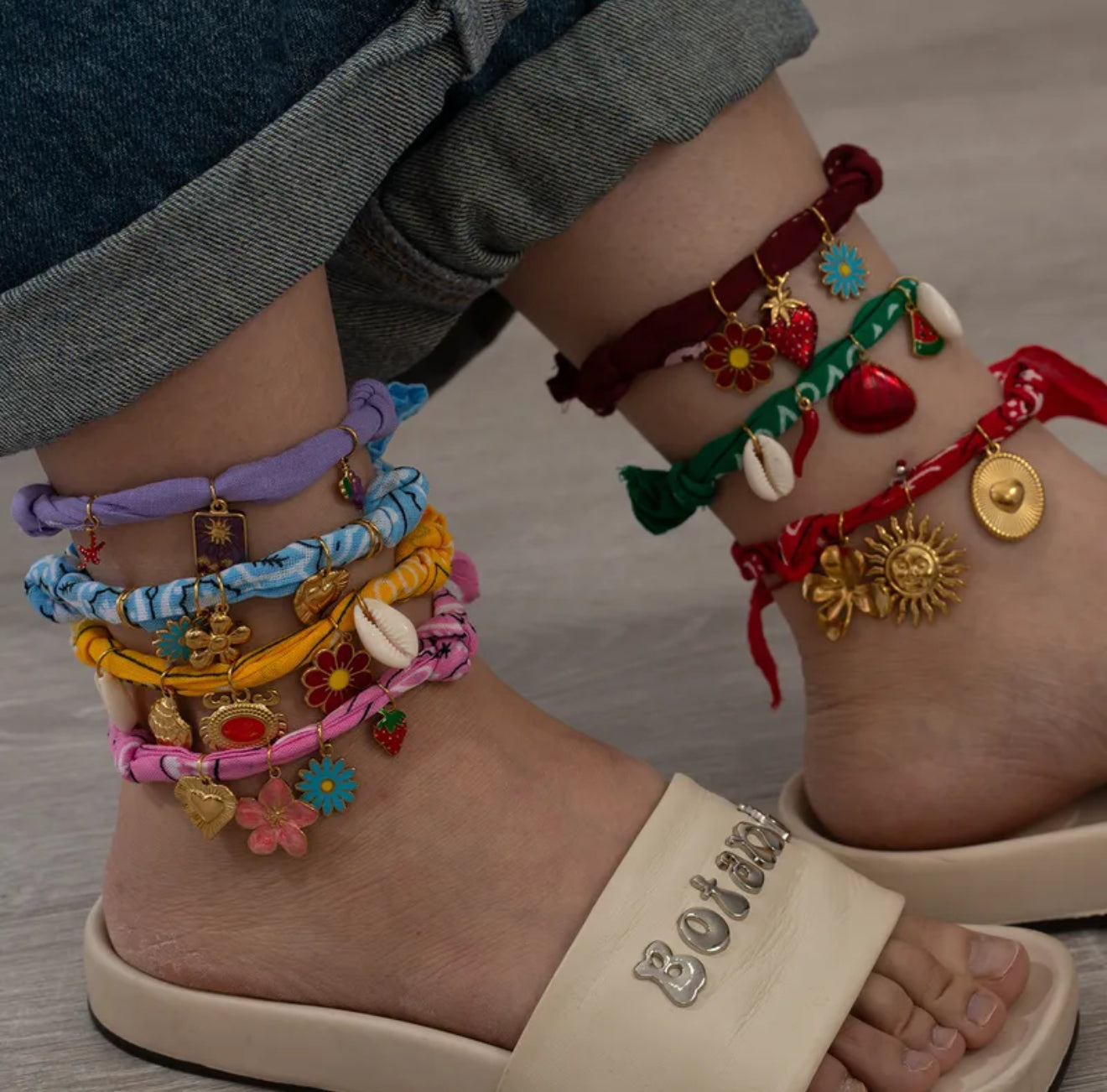 Bandana Tobillera (Pulsera)