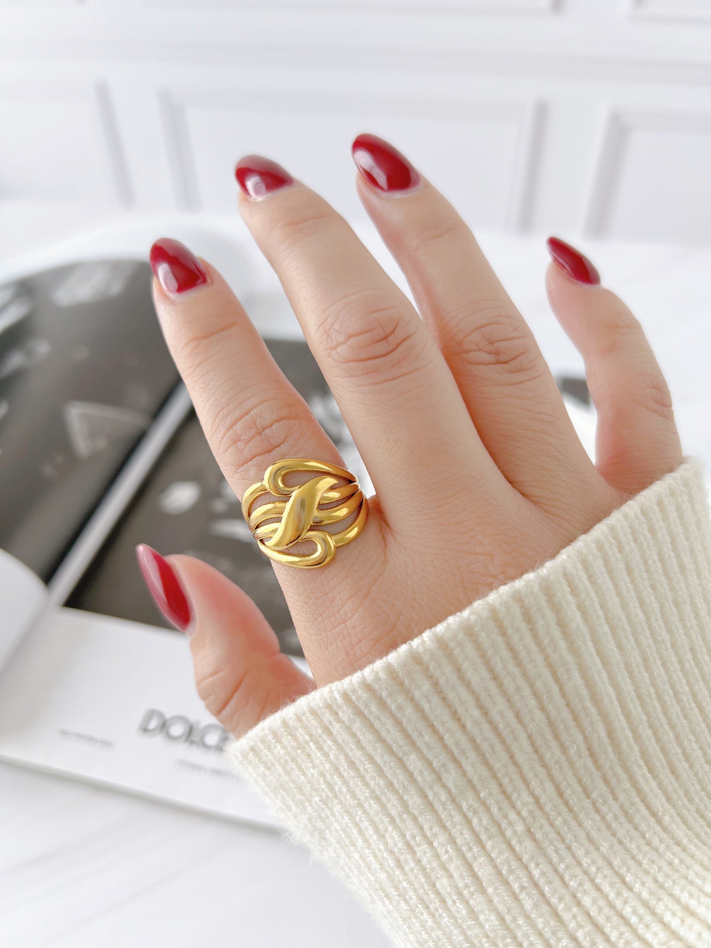 Anillo Nudo Irregular