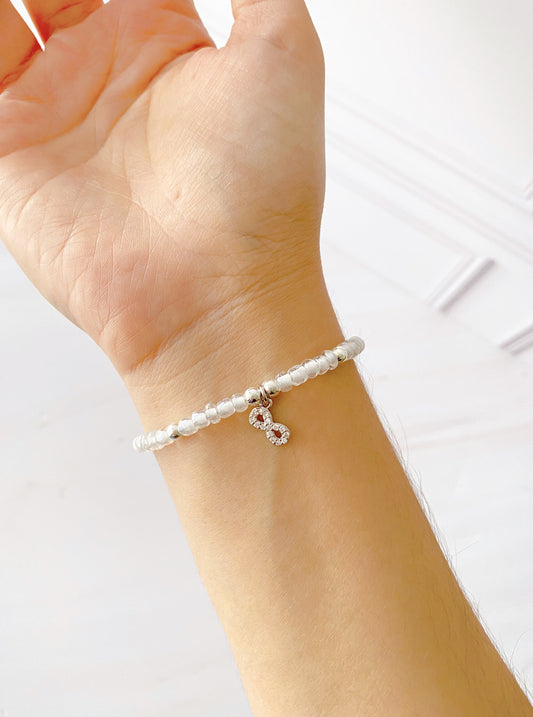 Pulsera Infinito Plata