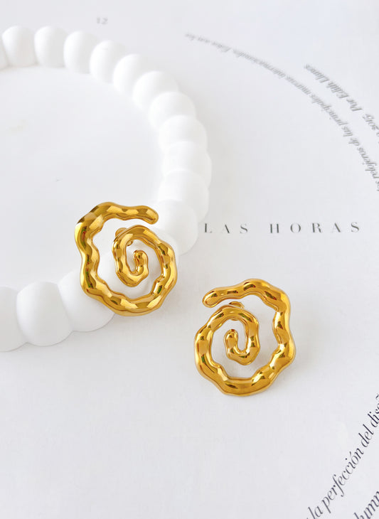 Aretes Espiral Irregular