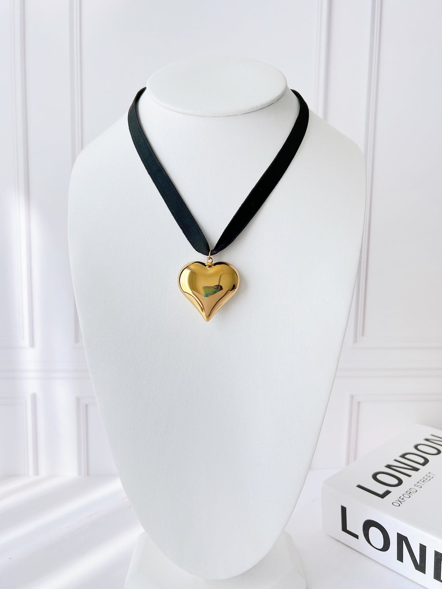 Collar Corazón Chunky