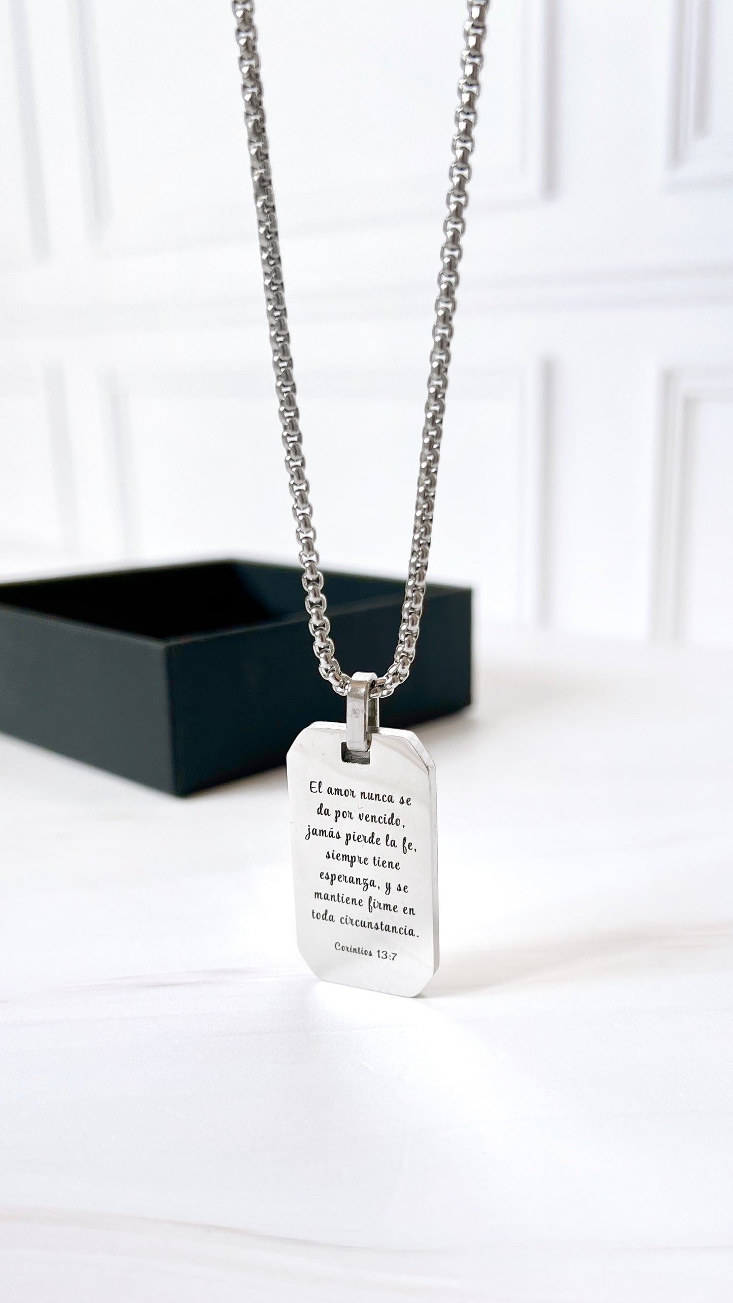 Collar Placa Militar Personalizado (imagen y/o texto)