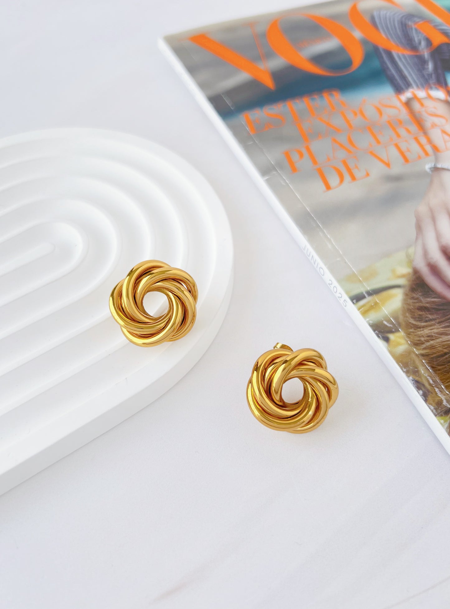 Aretes Nudo