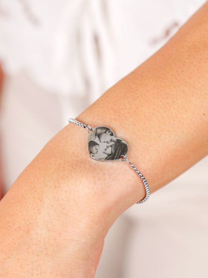 Pulsera Corazón Personalizada