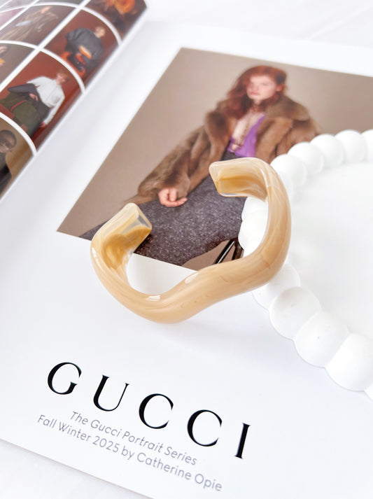 Brazalete de Acrílico Ondas