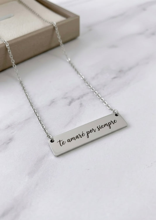 Collar Placa Personalizada