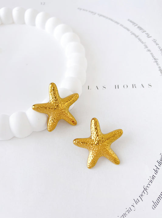 Aretes Estrella Granulada