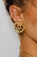 Aretes Espiral Irregular