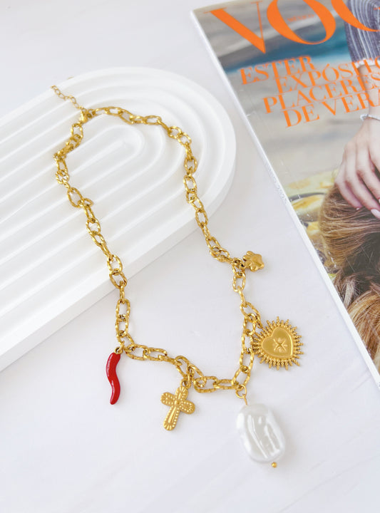 Collar Varios Dijes
