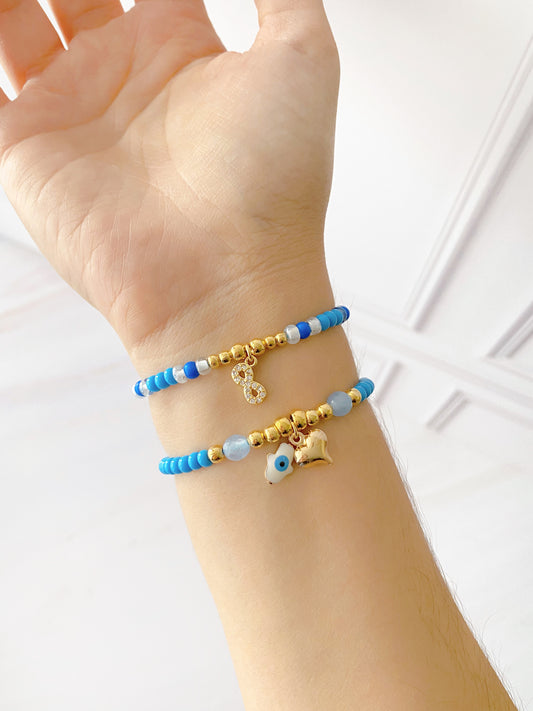 Pulseras Azules