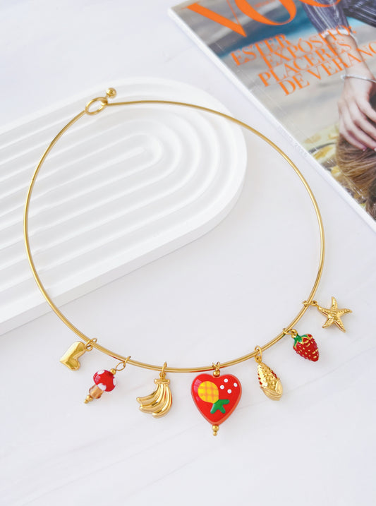 Collar Varios Dijes