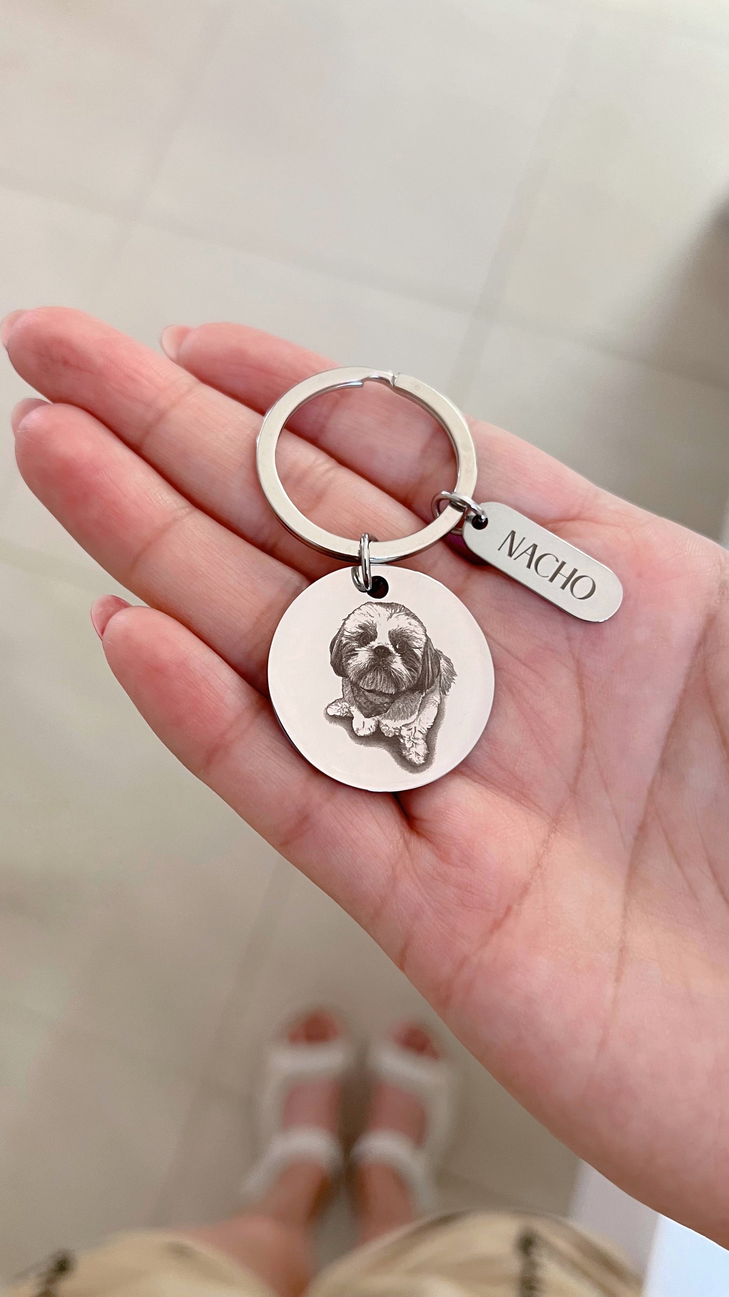 Llavero Circular Personalizado (imagen y/o texto)