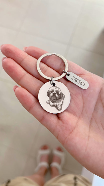 Llavero Circular Personalizado (imagen y/o texto)