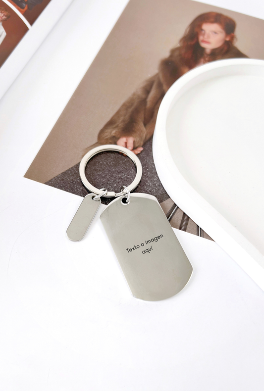 Llavero Personalizado imagen y/o texto)