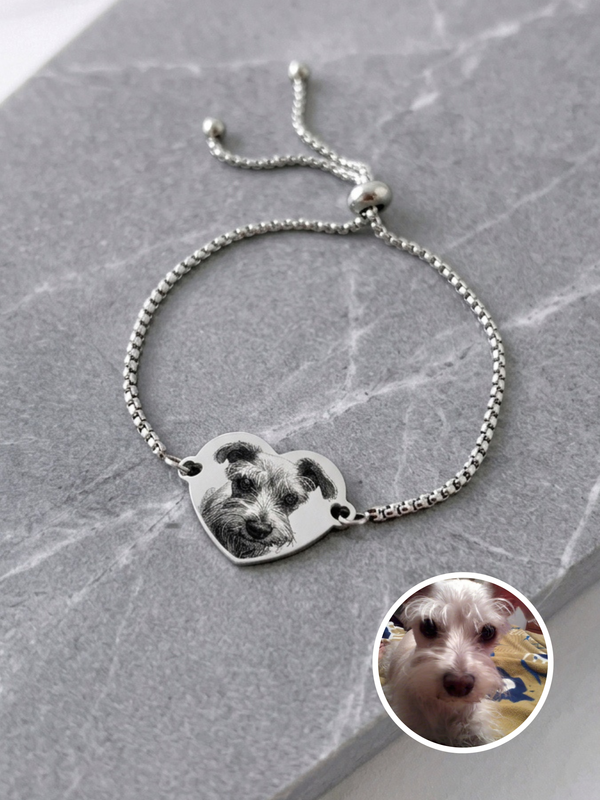 Pulsera Corazón Personalizada