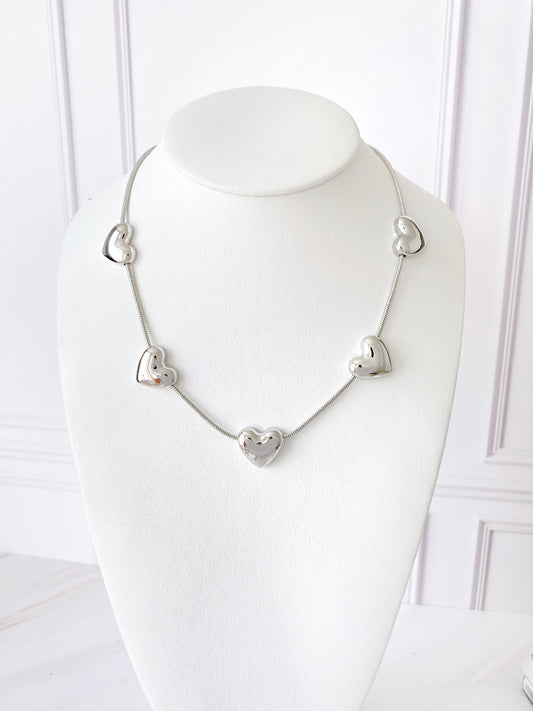 Collar Corazones