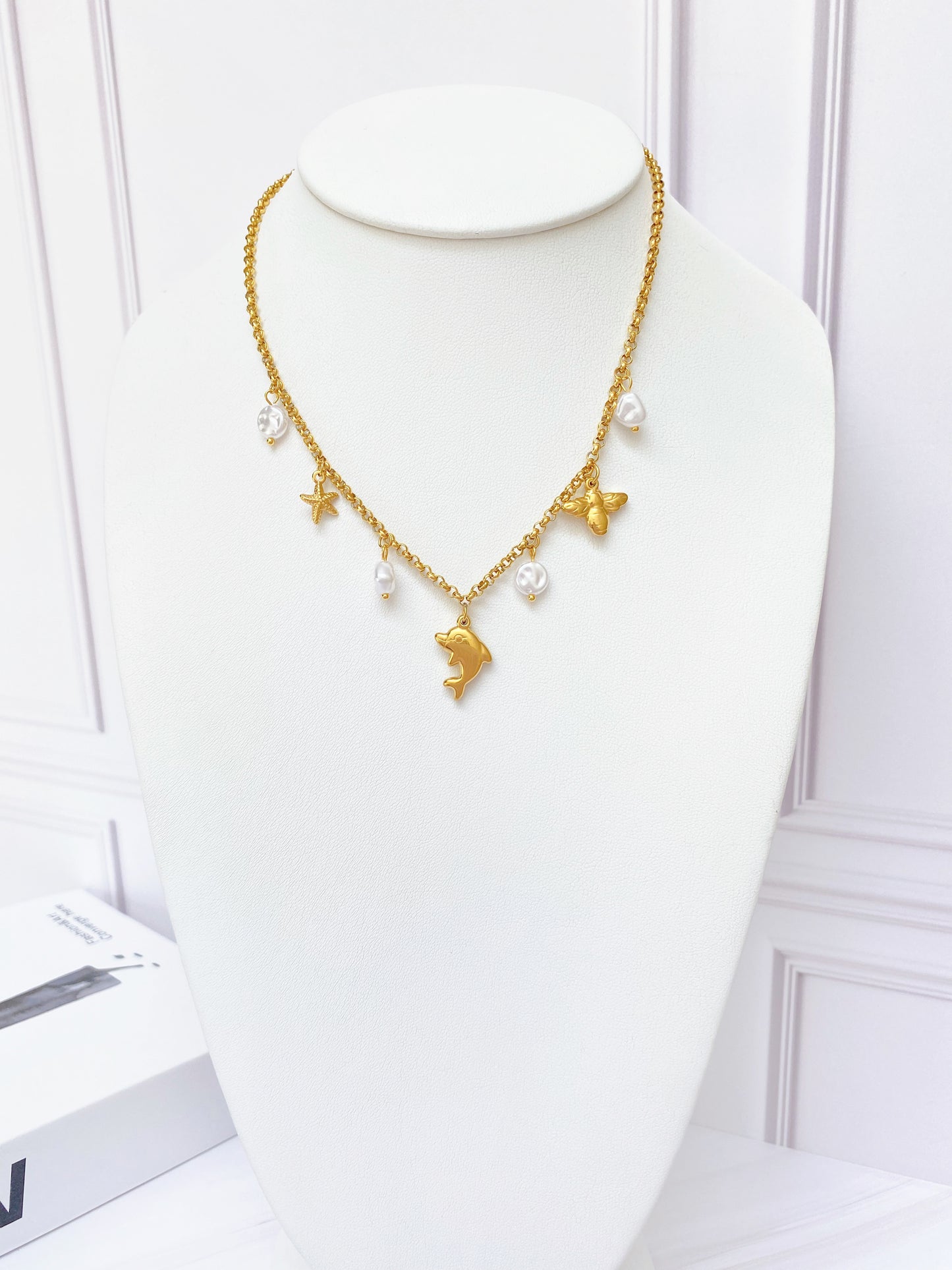 Collar Marino Perlas