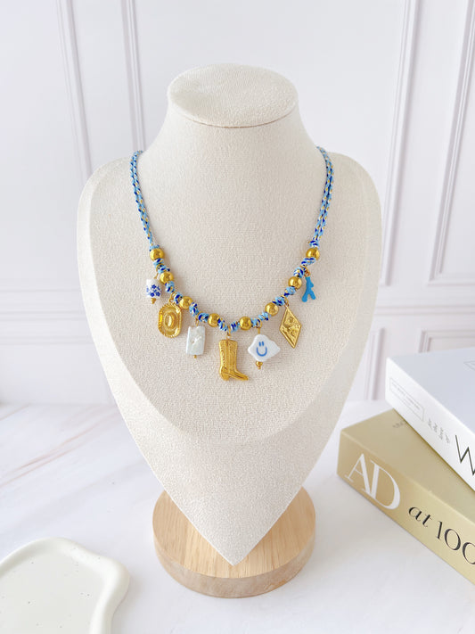 Collar Hilo Varios Dijes