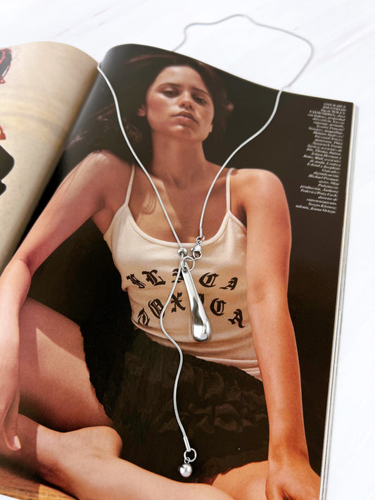 Collar Corbatín Gota