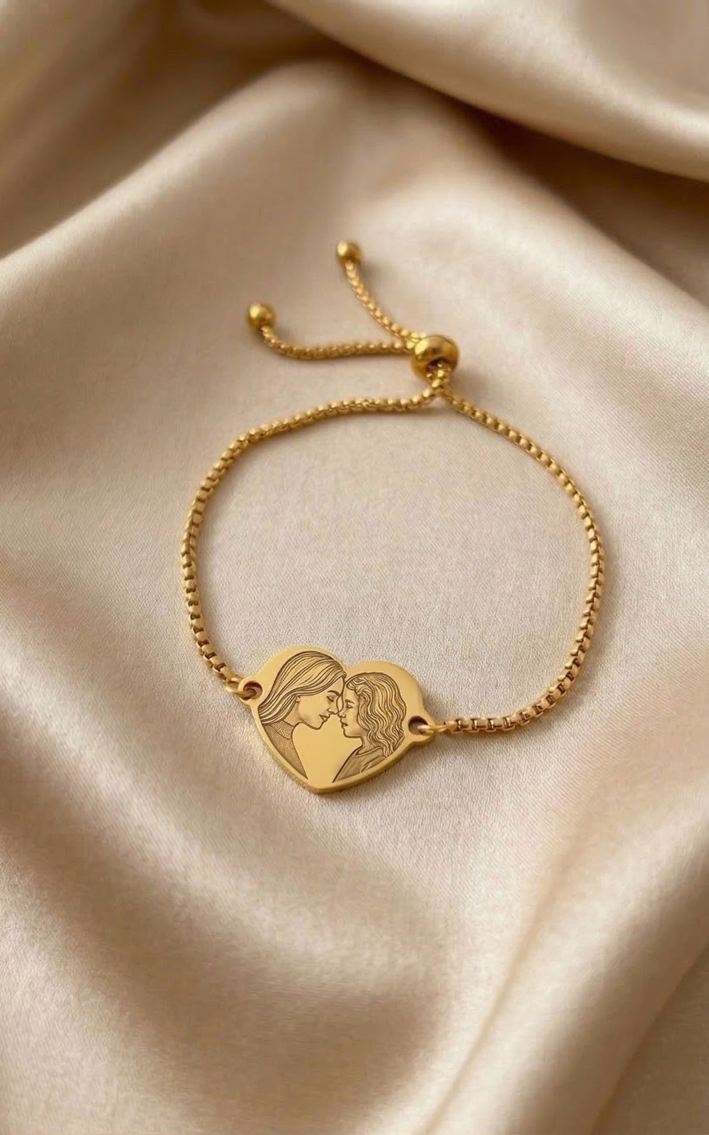 Pulsera Corazón Personalizada