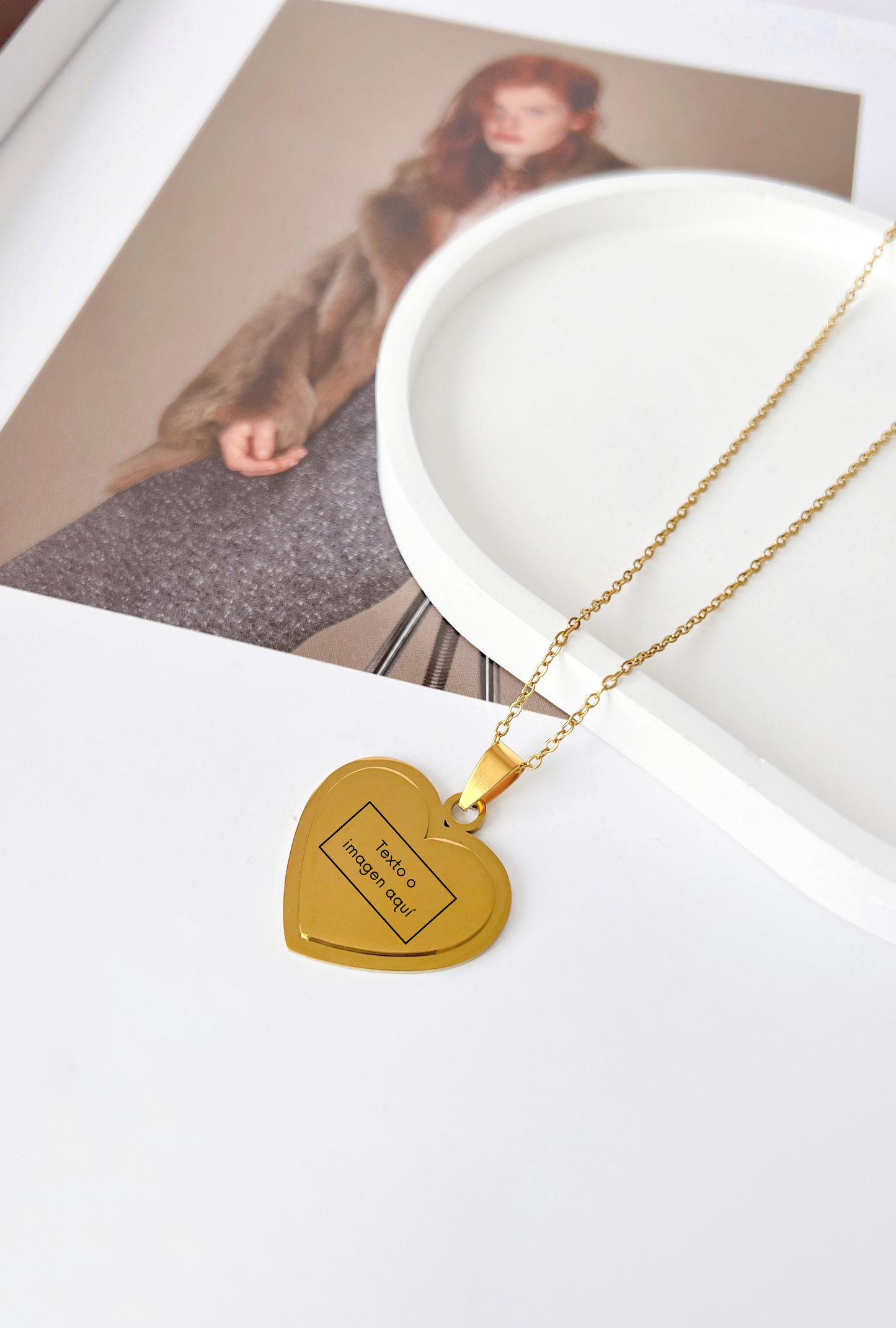 Corazón Personalizado (imagen y/o texto)