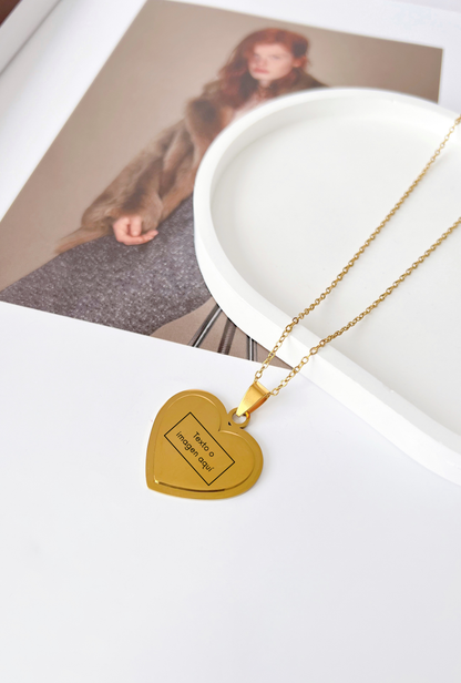 Corazón Personalizado (imagen y/o texto)