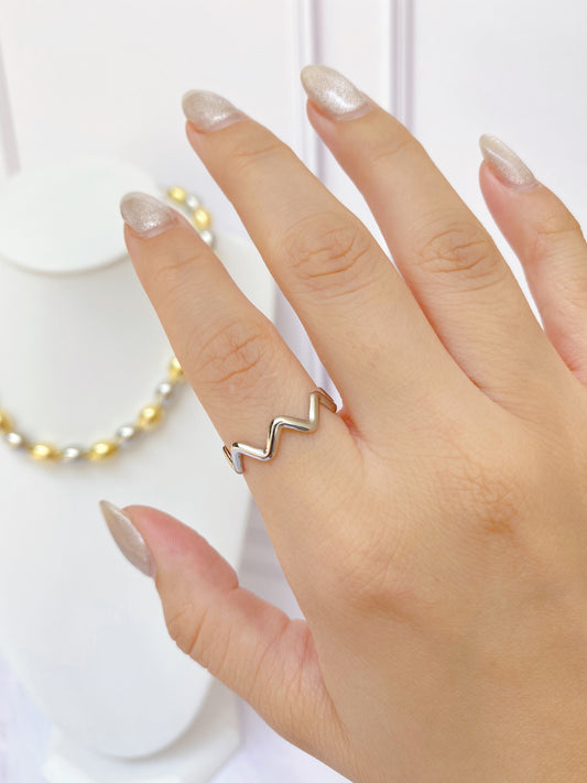 Anillo Zig Zag