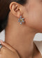 Aretes Flor Bicolor