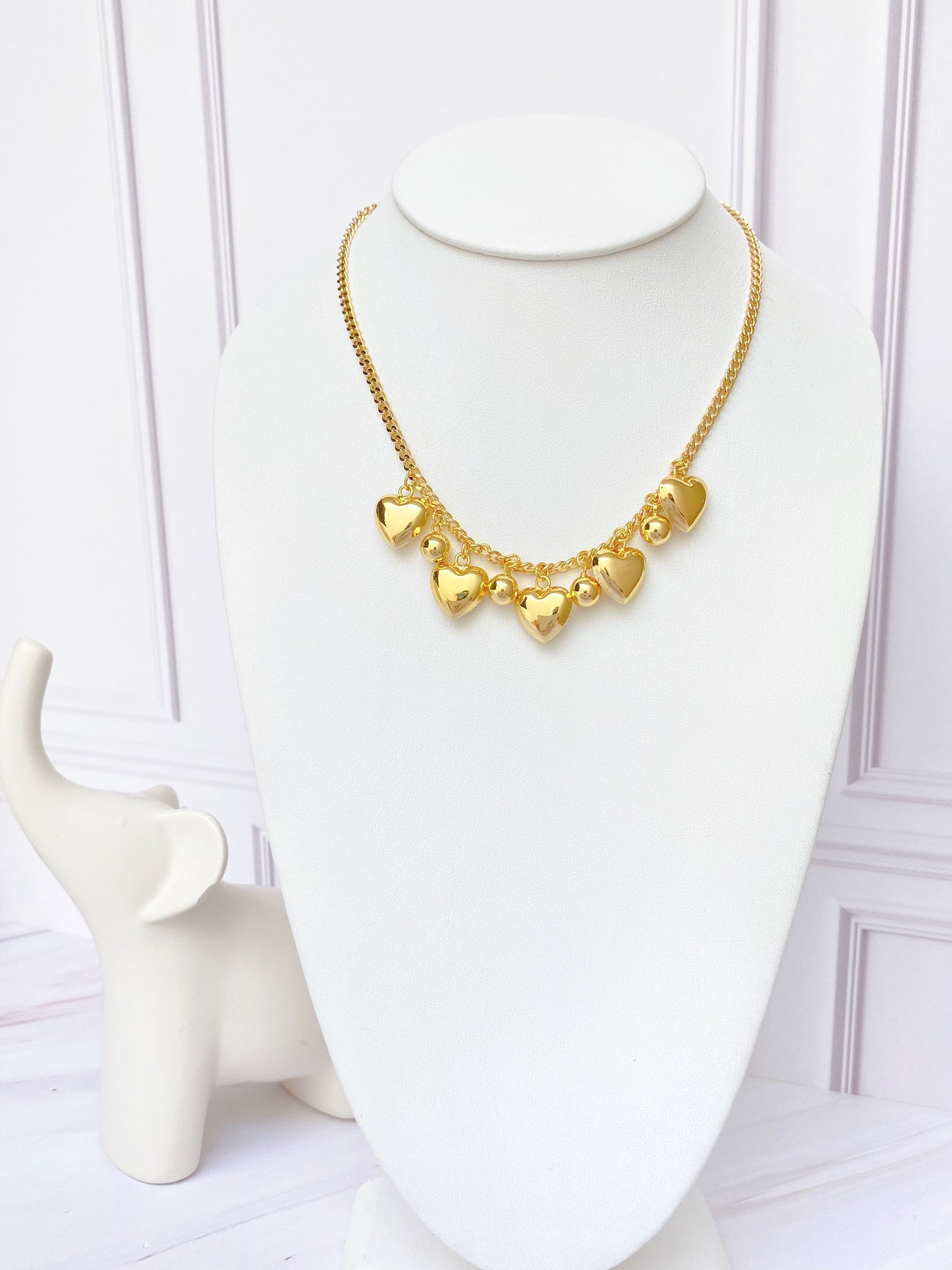 Collar Corazones