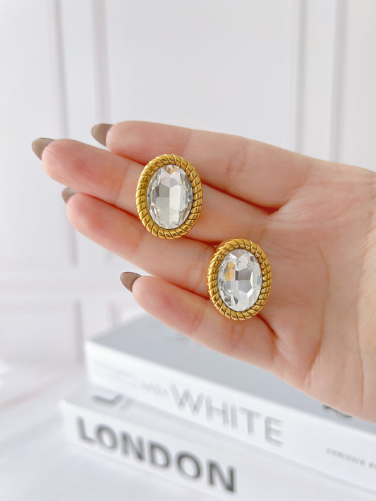 Aretes Clásicos Zirconia