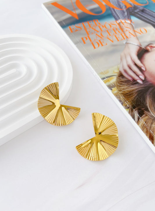 Aretes Abanico