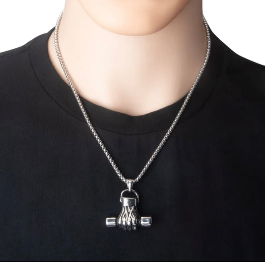 Collar Mano Mancuerna