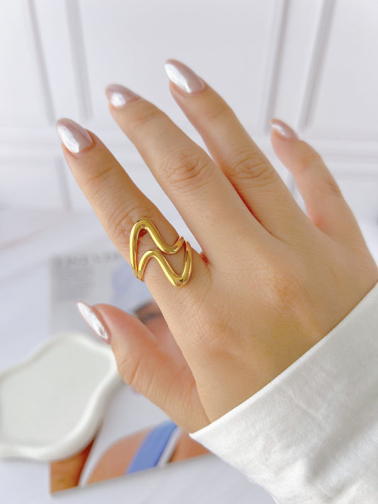 Anillo Zig Zag