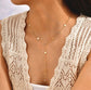 Collar Corbatero Corazones