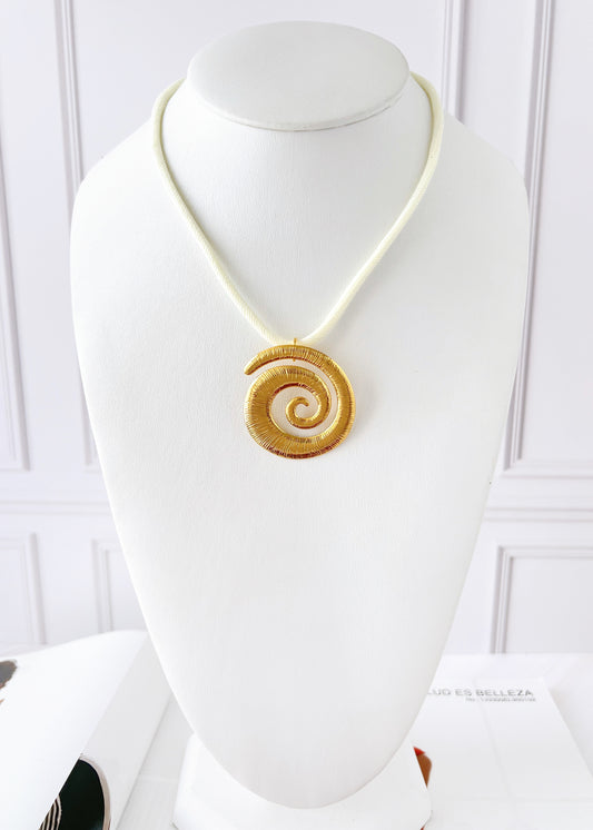 Collar Espiral Chunky
