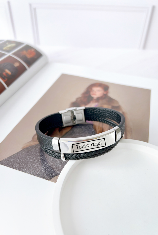 Brazalete Caballero Personalizado (solo texto)