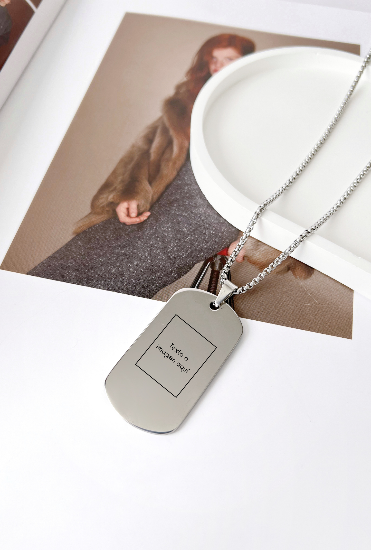 Collar Militar Personalizado (imagen y/o texto)