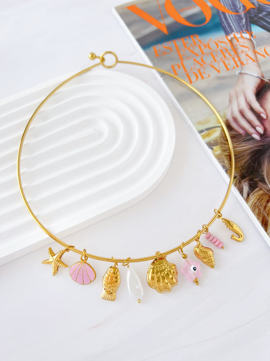 Collar Marino Varios Dijes