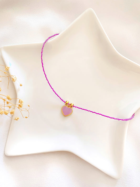 Collar corazón
